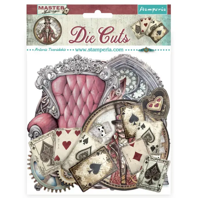 Die Cuts Stamperia, Master of Magic