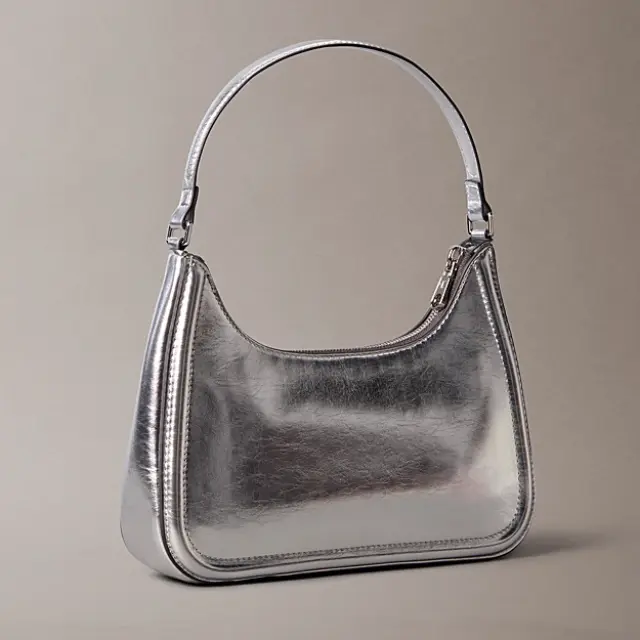 Γυναικεία Τσάντα Ώμου Calvin Klein LV04F3332G-3JH Ασημί Ασημί - One Size 2