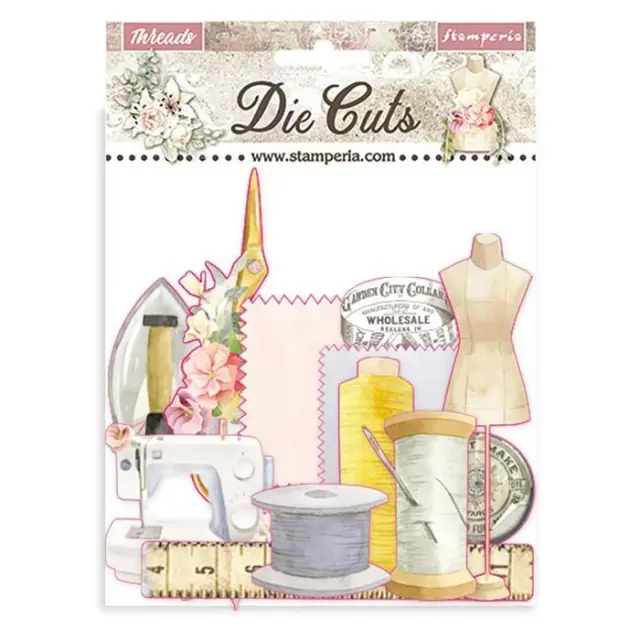 Διακοσμητικά Die Cuts Stamperia - Threads