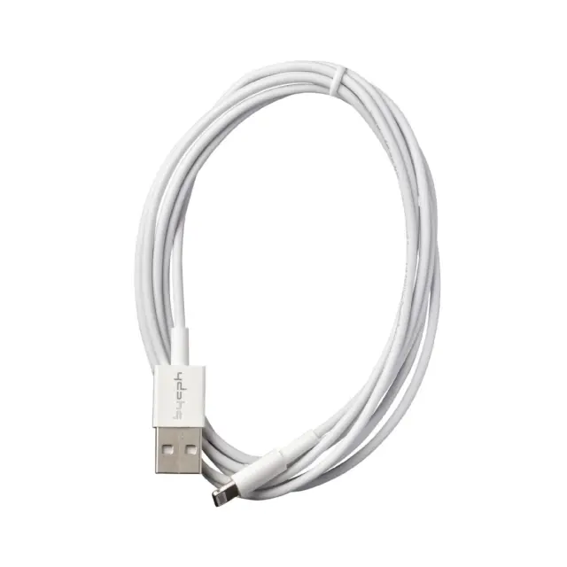 Καλώδιο Σύνδεσης και Φόρτισης Leki Orange Concept USB σε Lightning Λευκό 2m