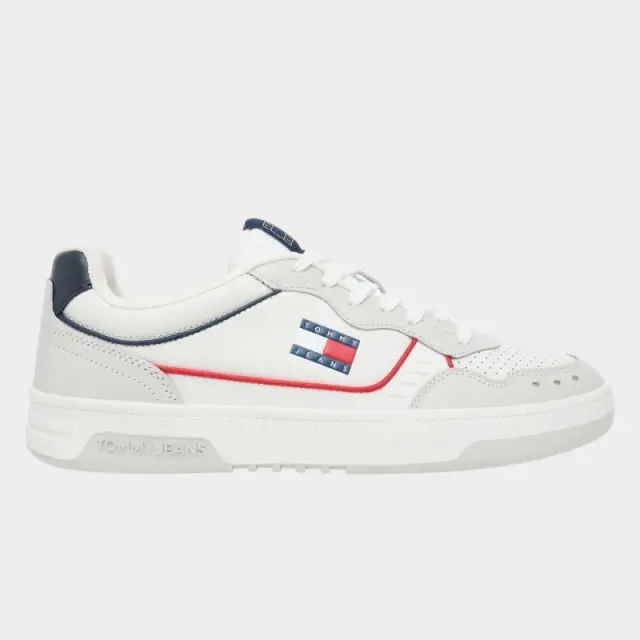 Tommy Hilfiger - Ανδρικά Sneakers Th Cupsole Elevated EM0EM01585-0G1 Μπλε Σκούρο - 46