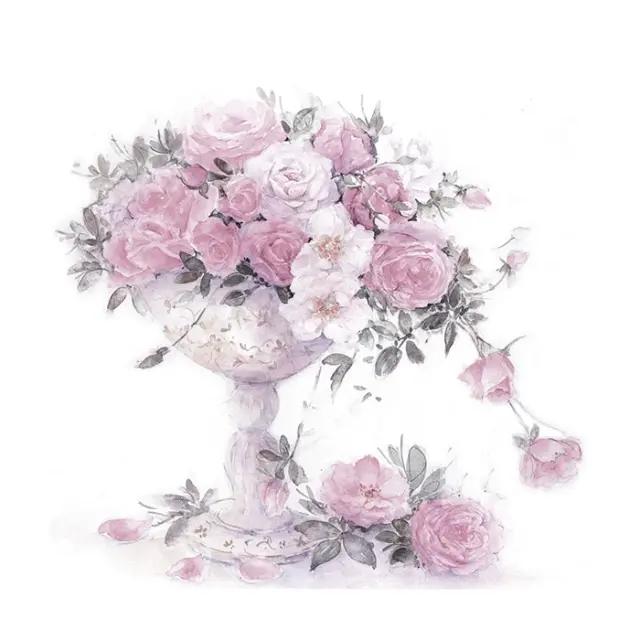 Χαρτοπετσέτα για decoupage, 1τεμ, Flora Vintage