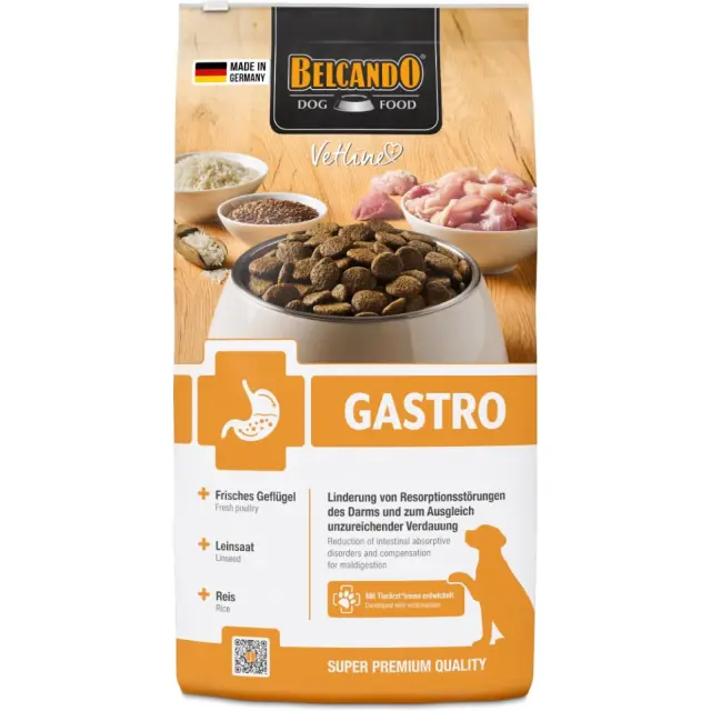 Κλινική Δίαιτα Τροφή Σκύλου Belcando Vetline Gastro 7,5kg