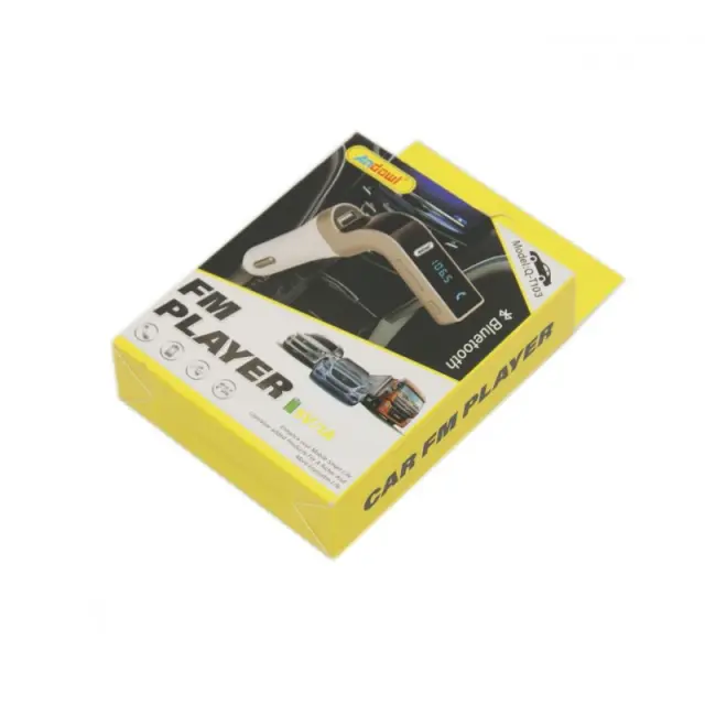 Andowl FM Transmitter Αυτοκινήτου Q-T103 με USB / Bluetooth / AUX 31002FML80SL