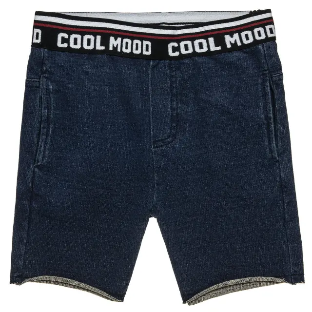 Βερμούδα τζιν με λάστιχο στη μέση