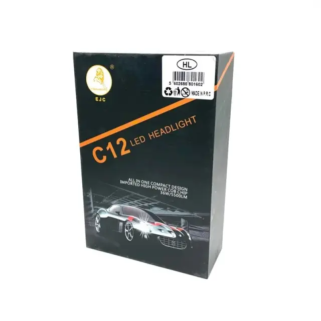 EJC Λάμπα αυτοκινήτου H7 6000Κ- C12 LED headlight 1014440