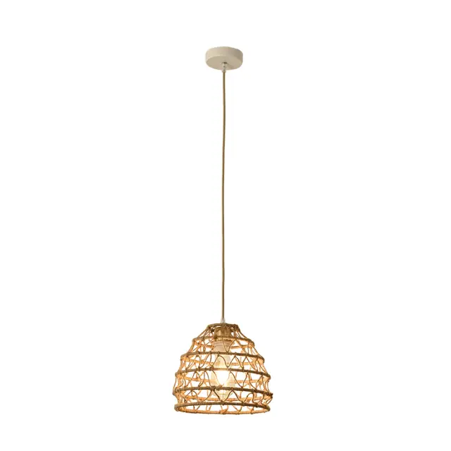 InLight Κρεμαστό Φωτιστικό από σχοινί 1xE27 D:25cm (4047-B) 2