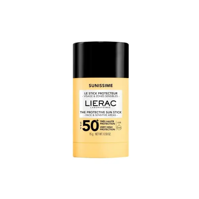 Lierac Sunissime The Protective Sun Stick Το Προστατευτικό Αντηλιακό Στικ για Πρόσωπο & Ευαίσθητες Περιοχές SPF50+, 15g