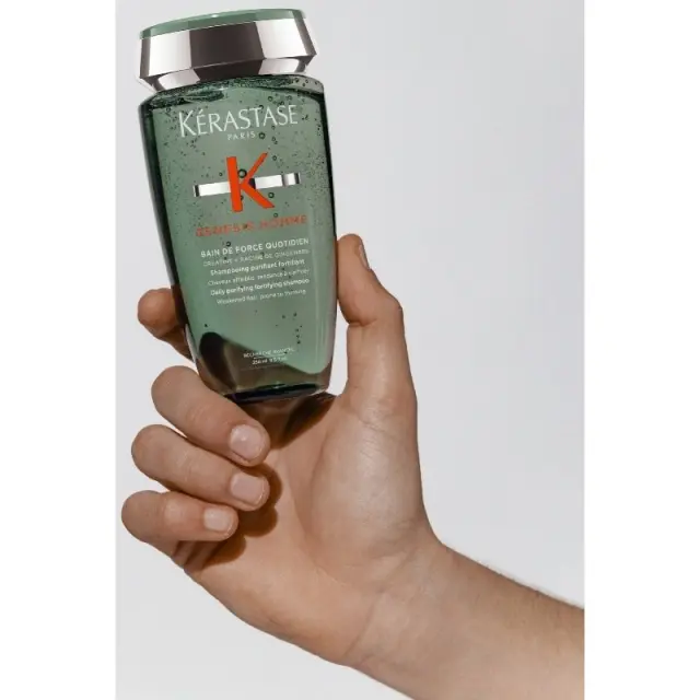 Kerastase Genesis Homme Bain De Force Daily Σαμπουάν κατά της Τριχόπτωσης για Όλους τους Τύπους Μαλλιών 250ml 2