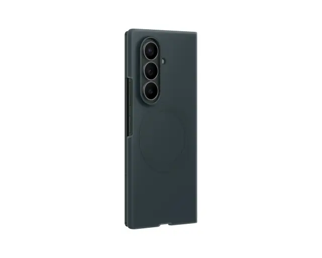 EF-EF976CGE Samsung Silicone Magnet Cover for Galaxy Z Fold 8 Ultra Green Shadow 2
