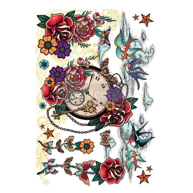 Χαρτί Decor Transfer Prima Re-Design, CECE Inked Flash, 61x89cm