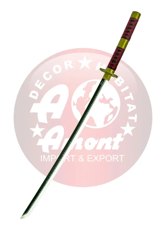 Ρέπλικα σπαθιού Bamboo Led Roronoa Zoro Sandai One Piece Katana 101cm -S6053 2