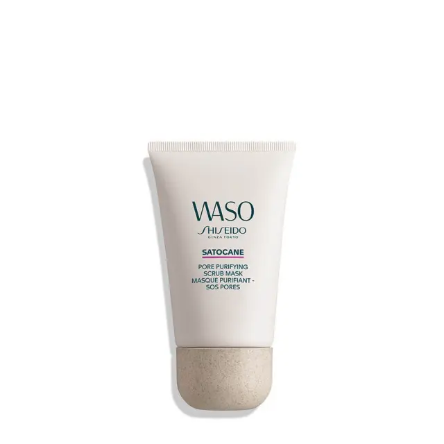 Shiseido Waso Satocane Pore Purify Μάσκα Scrub Προσώπου με Άργιλο για Καθαρισμό Πόρων 80ml