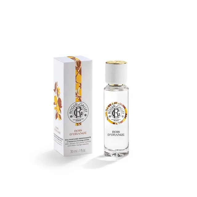Roger & Gallet Bois d'Orange Eau Parfumée Bienfaisante 30 ml – Φρέσκια Αίσθηση Πικρού Πορτοκαλιού με Ξυλώδη Διάσταση