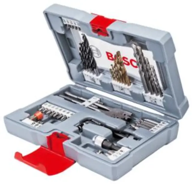 Bosch Premium X-Line Drill and Screwdriver Bit Set, 49 Pieces - Tools and Home Improvements