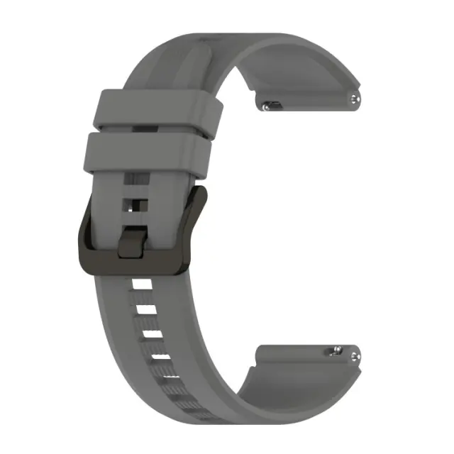 Λουράκι Vertical Stripe για Smartwatch 22mm-Grey OEM