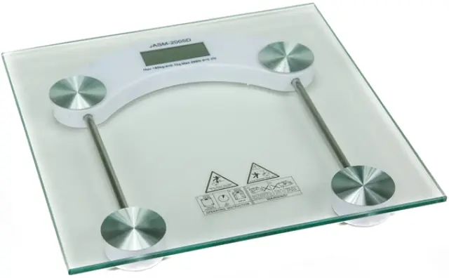 Viosarp Ψηφιακή Ζυγαριά Γυάλινη 180kg