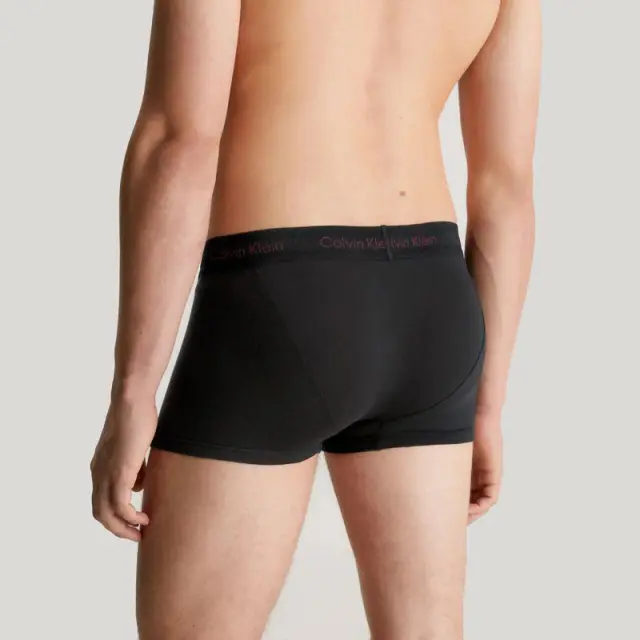 Calvin Klein - Ανδρικά Μποξεράκια Low Rise Trunk 3Pack 0000U2664G-H55 Μαύρο - S 3
