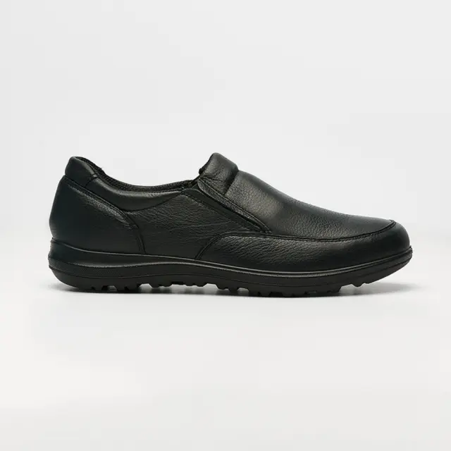 Imac Μοκασίνια-Loafers Ανδρικό δέρμα Μαύρο IMA/451340 NAPPA/NERO