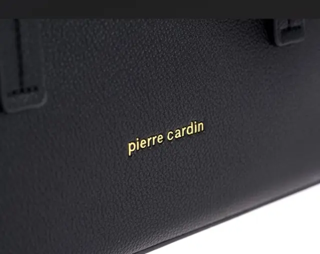 Γυναικεία τσάντα Pierre Cardin με πορτοφόλι, μαύρη , Gn60 3472 3