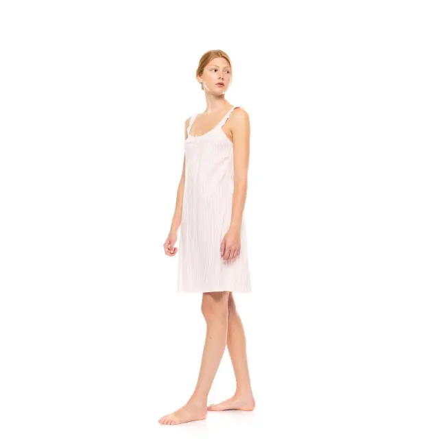 Νυχτικό Γυναικείο S1443 Soft Pink Stripe Τύπος Pink Label - XXL 3