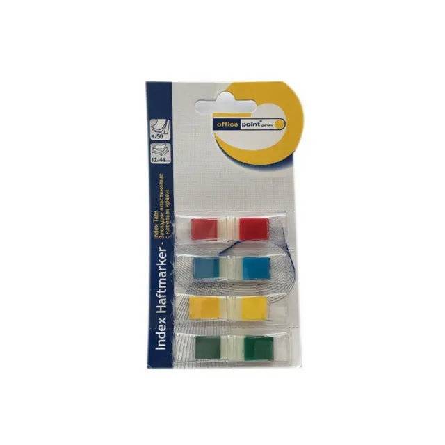 Σελιδοδείκτες Officepoint Pop-Up 12,5x43mm 4x50 φύλλα 9565504-02