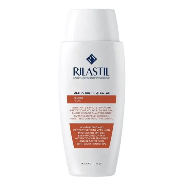Rilastil Ultra Protector-100 Fluid Ενυδατικό Αντηλιακό Γαλάκτωμα SPF50+ 50ml