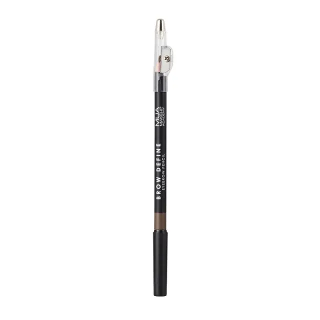 MUA | Brow Define Eyebrow Pencil Μολύβι για Φρύδια Mid Brown | 1τμχ 2