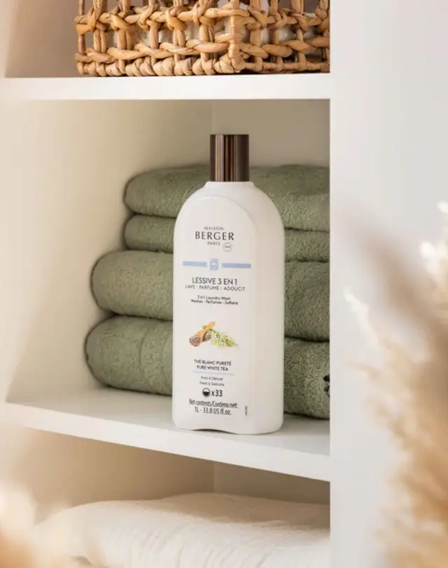 Maison Berger Paris Pure White Tea Υγρό για Πλυντήριο Ρούχων 3 σε 1 / 1 λίτρο 2
