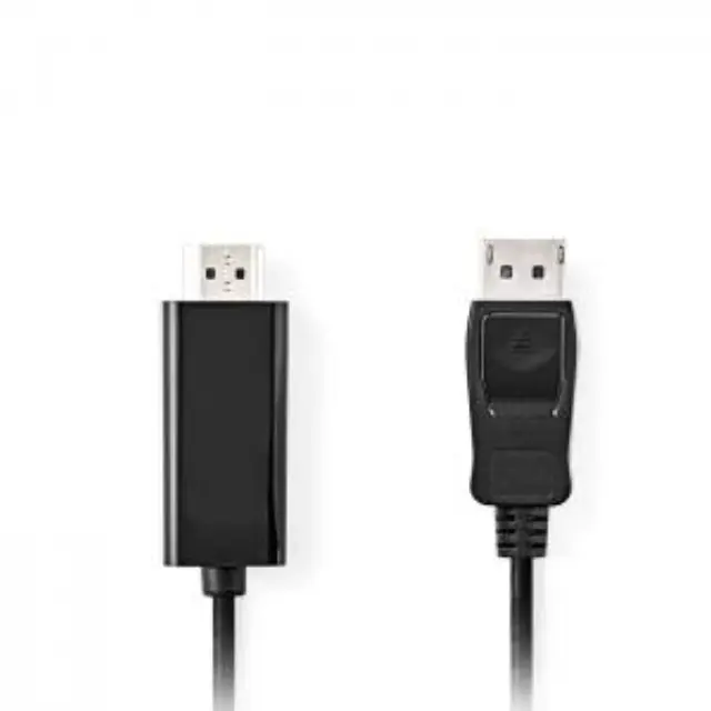 Καλώδιο εικόνας DisplayPort αρσ. - HDMI αρσ., 1.00m. 2