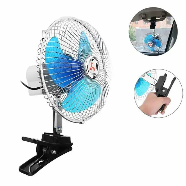 Autoline Ανεμιστήρας 6" με κλίπ 3