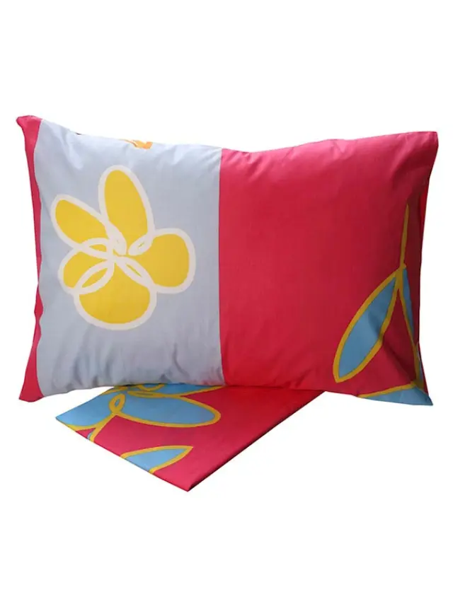 Σετ Σεντόνια Cotton Feelings εμπριμέ 129 Pink Μονό (160x260) Sunshine