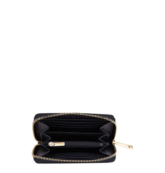 Tommy Hilfiger - Γυναικείο Πορτοφόλι Th Iconic Medium Zip-Around AW0AW15088-DW6 Μπλε Σκούρο 3