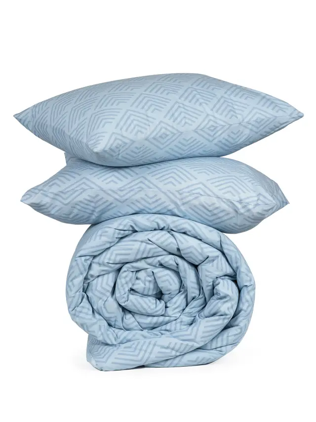 Μαξιλαροθήκες Cotton Feelings 2048 Blue 50x70 Sunshine
