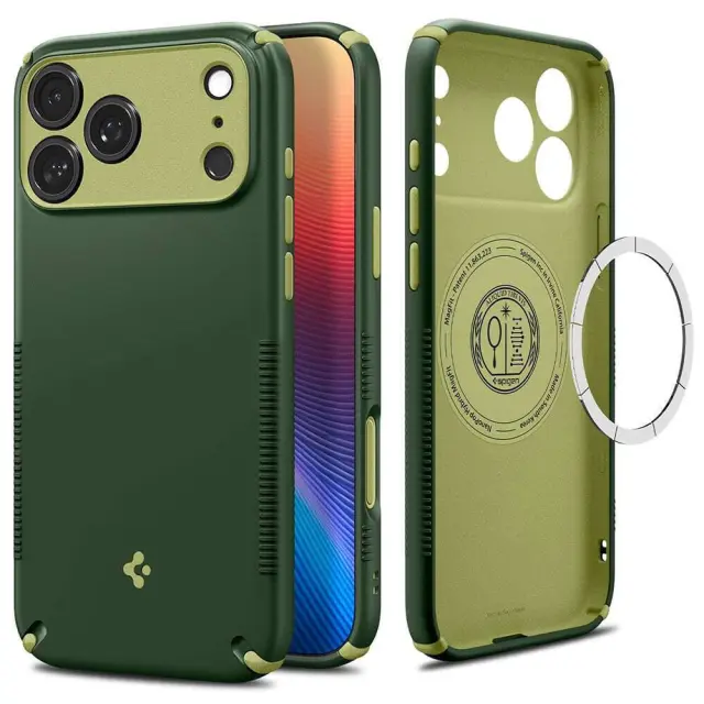 Spigen Nano Pop Hybrid MagSafe, avo green - iPhone 18 Pro/17 Pro