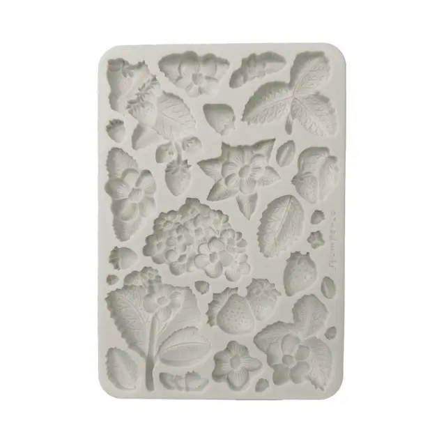 Καλούπι σιλικόνης A5, 15×21cm, Stamperia, Hidden Grove, Strawberry 3