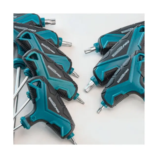 Bormann Pro BHT1662 Σετ 8 Κλειδιά Torx σε Σχήμα Ταφ 2