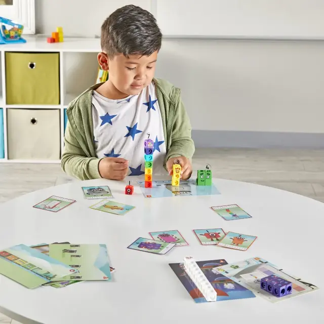 Learning Resources Εκπαιδευτικό Παιχνίδι MathLink Cubes Numberblocks Αριθμοκυβάκια 1-10 Activity Set για 3+ ετών LSP0949-UK 3