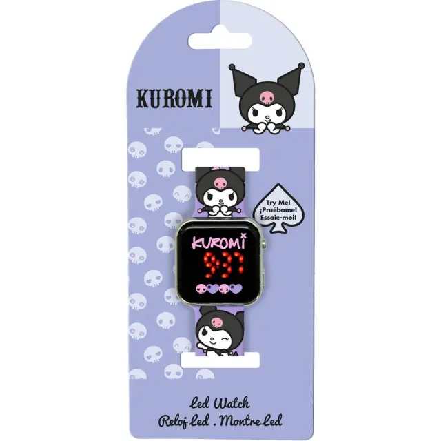 Ρολόι παιδικό Hello Kitty Kuromi led watch KU0001 2