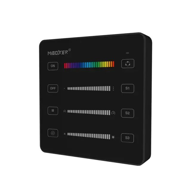 ΤΗΛΕΧΕΙΡΙΣΤΗΡΙΟ B6 SPI ΓΙΑ LED ΤΑΙΝΙΑ ACA A-B6-B ΜΑΥΡΟ IP20 / A-B6-B 2