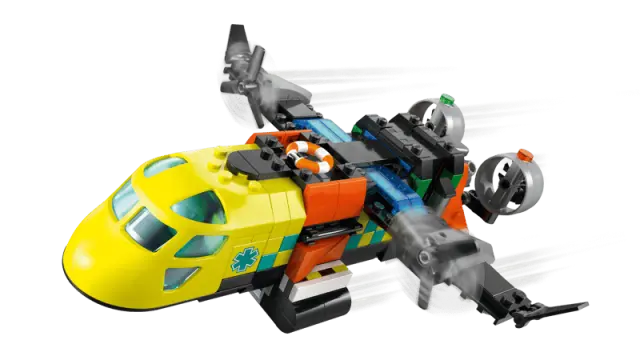 LEGO® City Airplane, Service Truck & Hovercraft Remix για 7+ Ετών 990τμχ - 60505 3