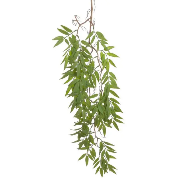 Γιρλάντα τεχνητή, σκούρο πράσινο, 95cm
