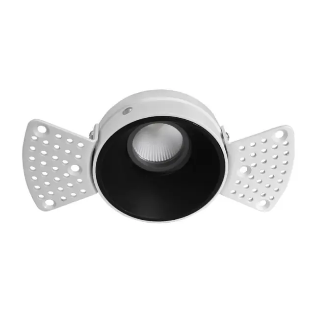Trimless Σποτ Μαύρο 12W 3000K 38° Alea