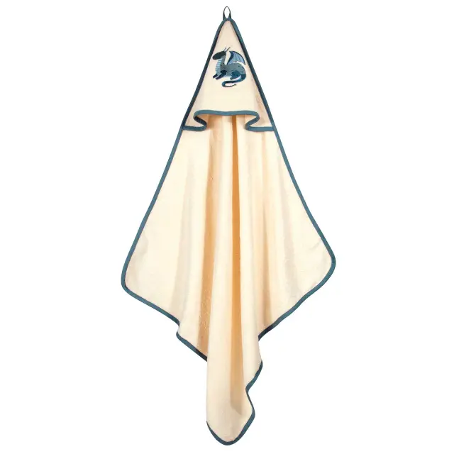 Βρεφική Κάπα 80x80 400gsm Greenwich Polo Club Essential 8863 Beige-Blue 100% βαμβακερό