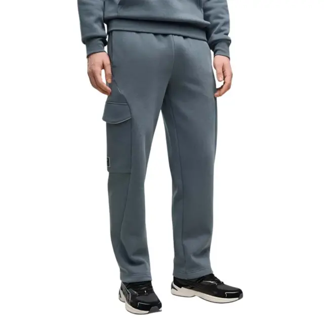 Puma Men's Sport Graphic Holiday Fleece Sweatpants Πετρόλ 694326-37 (Puma)