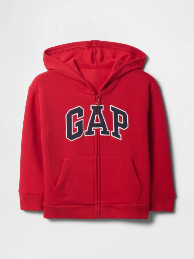 Logo Φούτερ με Κουκούλα modern red - 18-24M