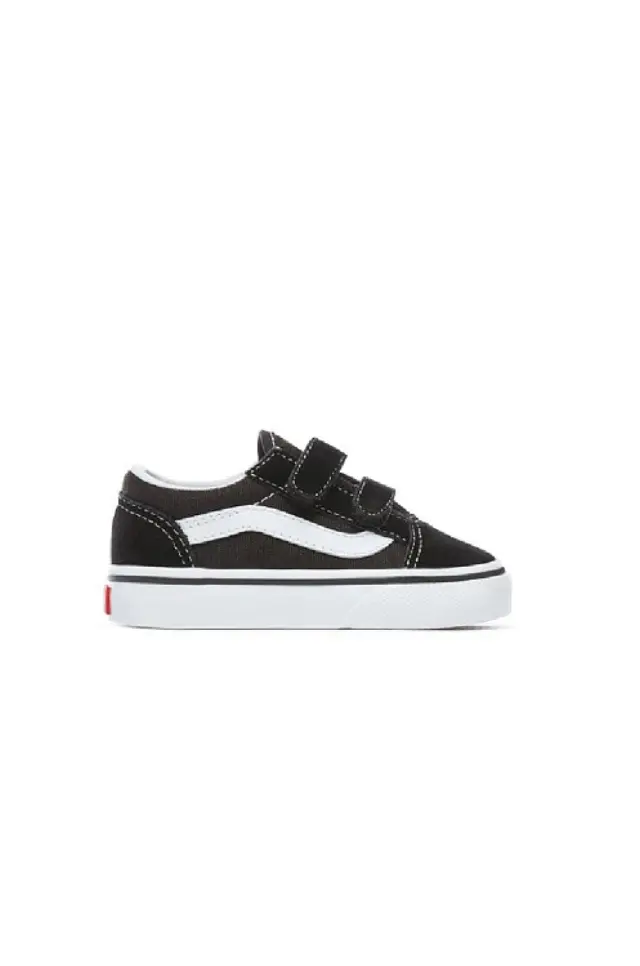 Βρεφικά Παπούτσια Vans Old Skool V Black (Μεγέθη 20-26) ΜΑΥΡΟ