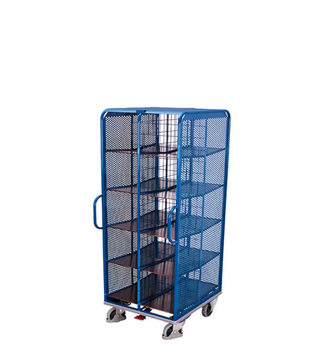 Variofit sw-574.002 Τρόλεϊ Εγγράφων με 20 Θήκες για Φορτίο Βάρους ως 500kg 2