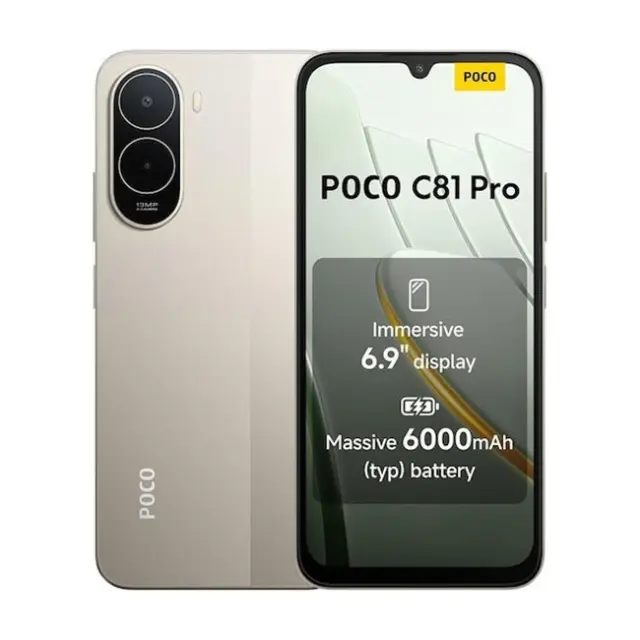 Xiaomi Poco C81 Pro 4G Dual SIM 4GB/256GB Gold