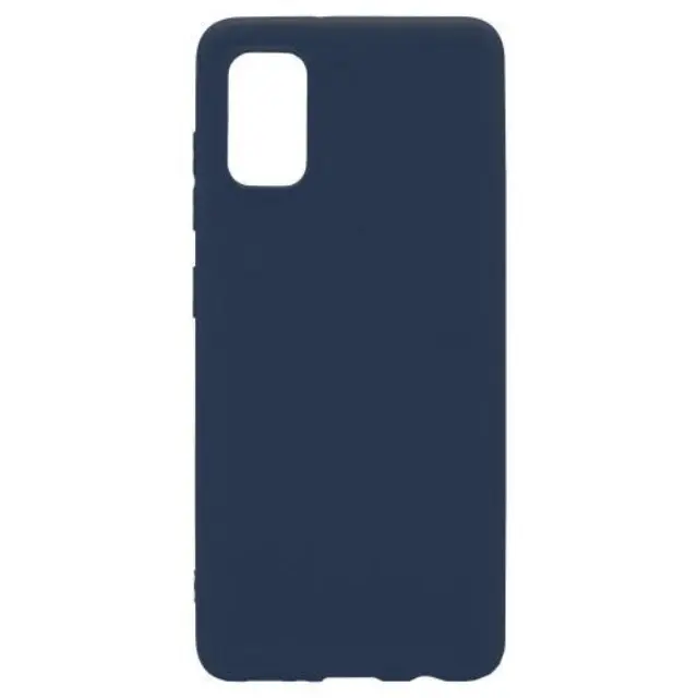 Θήκη Soft TPU inos Samsung Galaxy A41 S-Cover Μπλε N52345